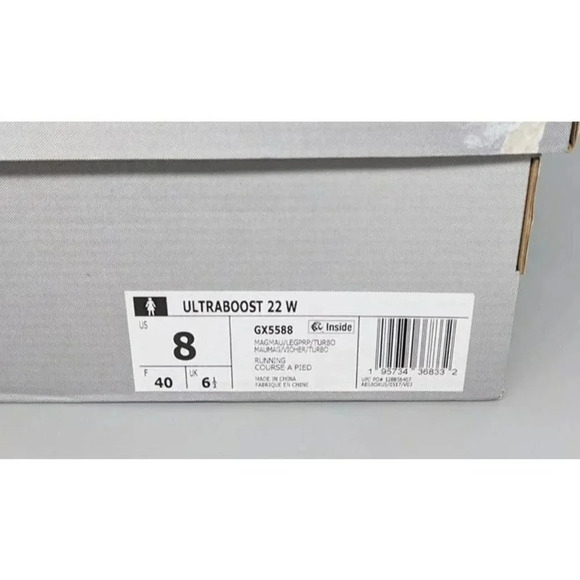 NIB Adidas Ultra Boost 22 W Womens Active Lifestyle Running Shoes Sz 8 MSRP $190 - Picture 8 of 8